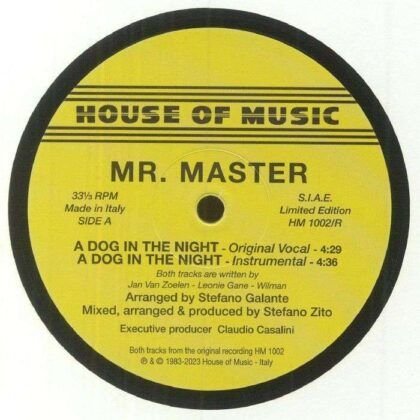 Mr. Master – A Dog In The Night