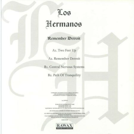 Los Hermanos ‎– Remember Detroit
