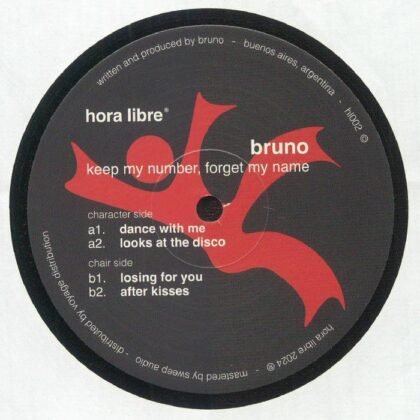 Bruno ‎– Keep My Number, Forget My Name