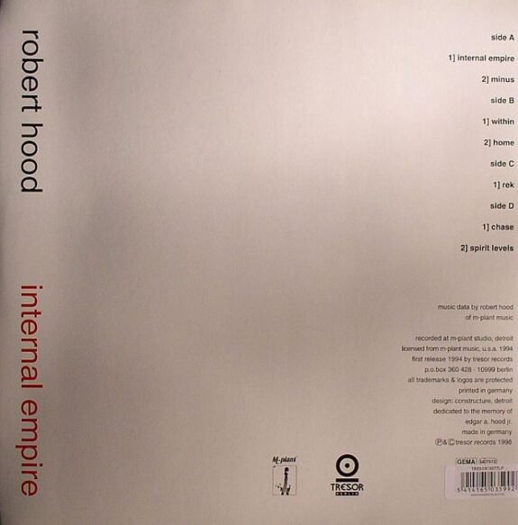 Robert Hood – Internal Empire