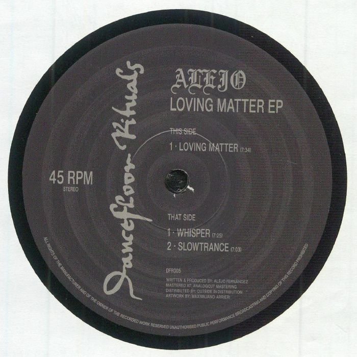 Alejo – Loving Matter