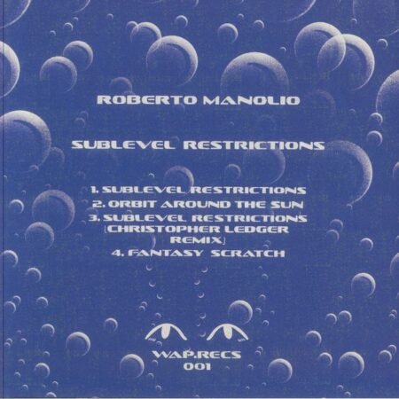 Roberto Manolio ‎– Sublevel Restrictions