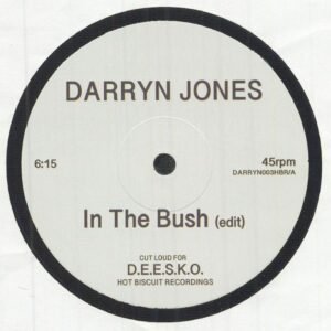 DARRYN JONES ‎– In The Bush / Now I Know