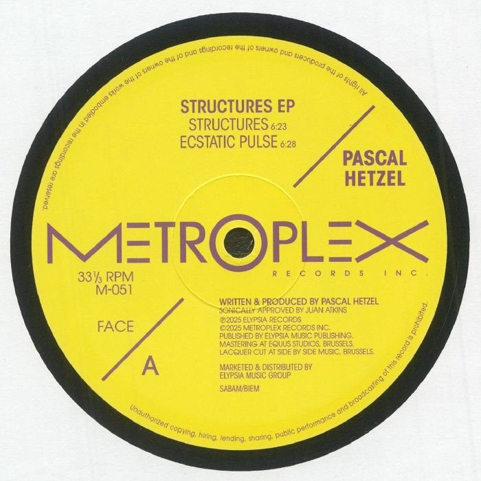 Pascal Hetzel – Structures EP