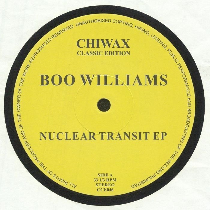 Boo Williams – Nuclear Transit EP