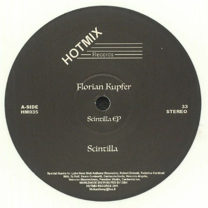 Florian Kupfer – Scintilla EP